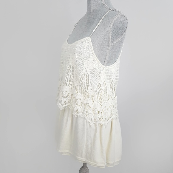 American Eagle Outfitters White Lace Romper Summer - Picture 6 of 8